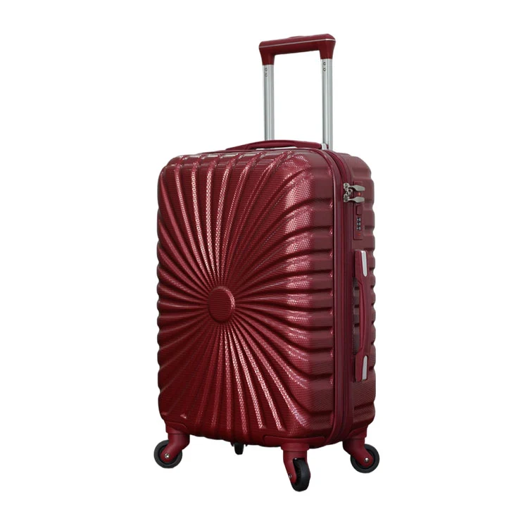 Багаж з АБС-пластику з текстурою сонячних променів